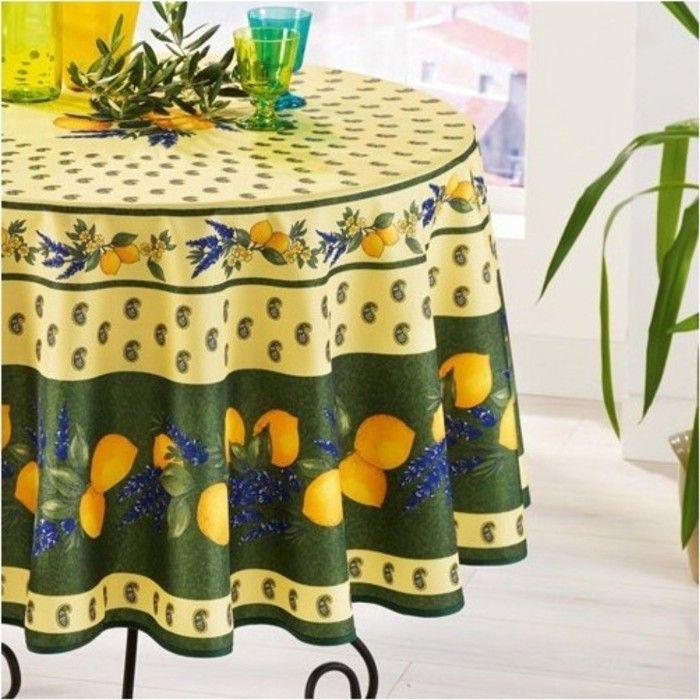 Nappes - PROMO LINGE - Polyester - 180cm - Vert