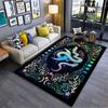 Mystical Snake Moon Carpet Suitable As a Non-slip Mat for the Living Room or Bedroom Sofa
