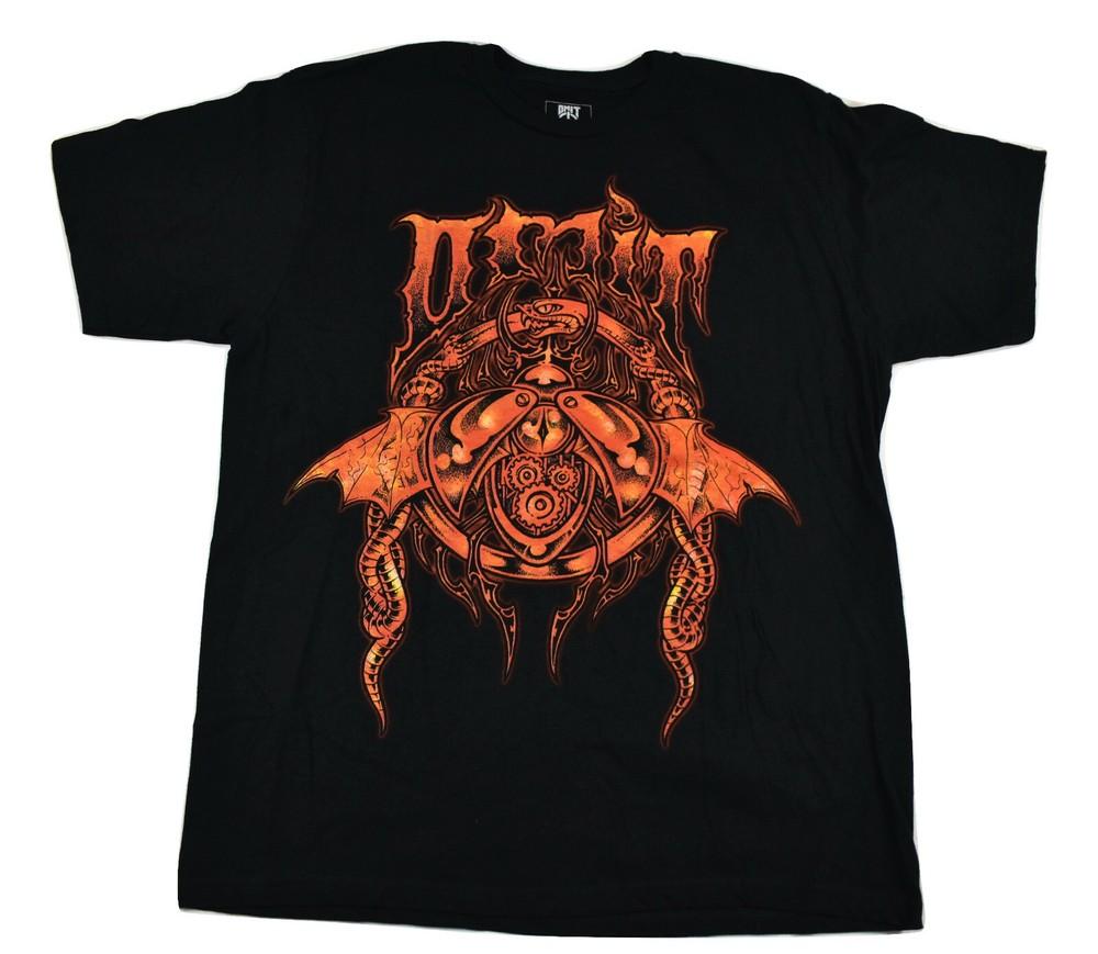 

Omit Mens Earth s Core Black Tee Shirt New 3XL