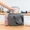 Box Insulated Lunch Soft Cooler Bag Waterproof Thermal Work School Bento Picnic