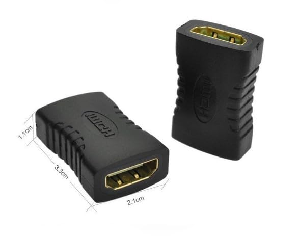 HDMI Relay Adapter Extension Extends HDMI Cables to Female to Set [Amazon Exclusive] Connector, 4K@60Hz, Female, 20-Piece