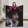 Finn Wolfhard Weiche Decke Junge Mädchen Plüsch Bettwäsche Überwürfe Ästhetisches Schlafzimmer Flanell Tagesdecke Sofabettbezug