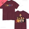 Retro The Umbrella Academy Double Sided Printed Cotton Tshirt Leisure Classic TShirts NoveltyShirt Loose Unique Tops