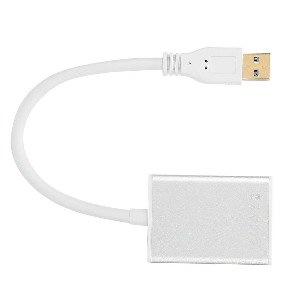 USB 3.0 to HDMI Cable Adapter Converter 1080P Display for PC OS X HDTV Projector