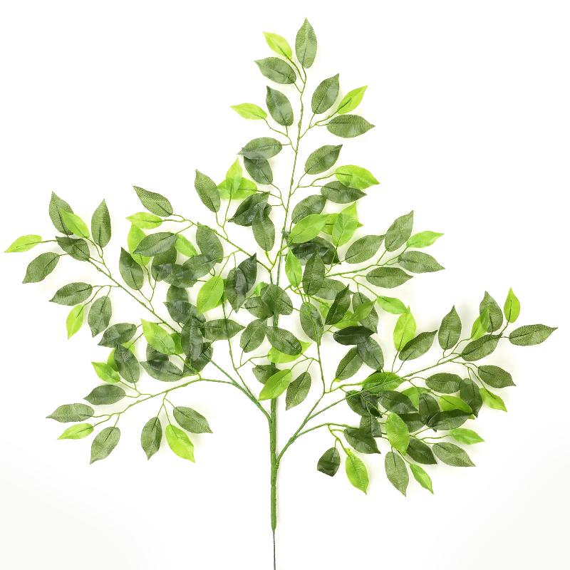 Mossy Fig Tree Leaves - Laminated Plastic Decoration Branches