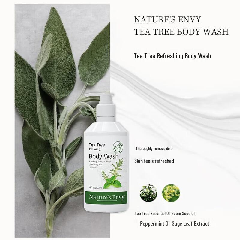 Jason Natural Tea Tree Refreshing Shower Gel