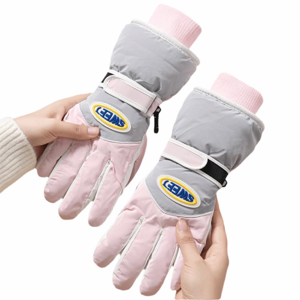 Keep Warm Snowboard Gloves  Cycling Mittens Fashion Full Finger Mittens  Outdooor