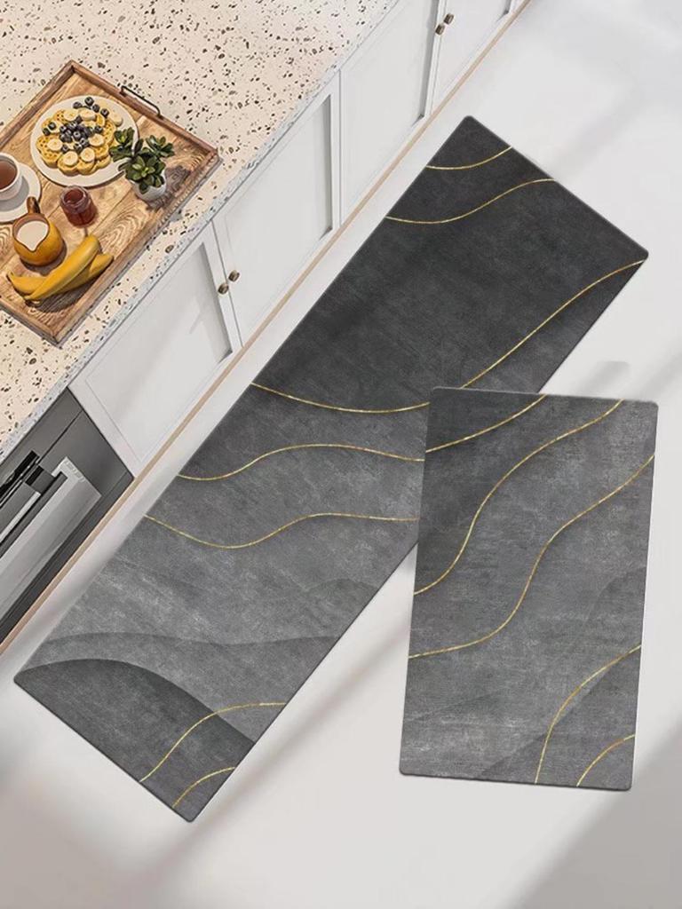 Fashion Simple Nordic Style Kitchen Mat  Carpet House Hold Carpet Modern Home Decor