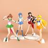 Pretty Soldier Sailor Moon Anime Figurine - Mina Tsunemi Model Display Item As a Gift