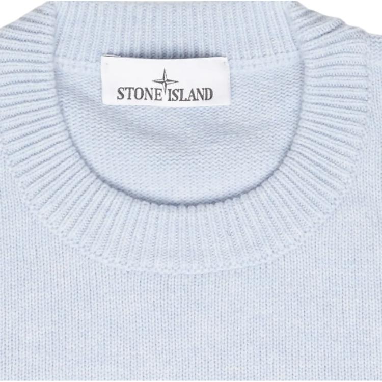 Stone Island Solid Color Crew Neck Long Sleeve Sweater Unisex sweater K2S155100072S00A3-V0041