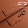 Car Key Case Cover For Onvo L60 L90 Coolray Leather Car Remote Key Case Cover Car Keychain Protector Shell Decorative Accessorie