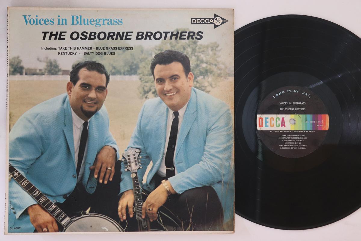 

LP Record OSBORNE BROTHERS - Voices In Bluegrass DL4602 DECCA 1965 US Folk Used