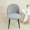 1/2/4/6Pcs Leaves Jacquard Chair Cover Stretch Duckbill Curved Dining Chair Slipcover Anti-Dirty Chairs Covers For Wedding El
