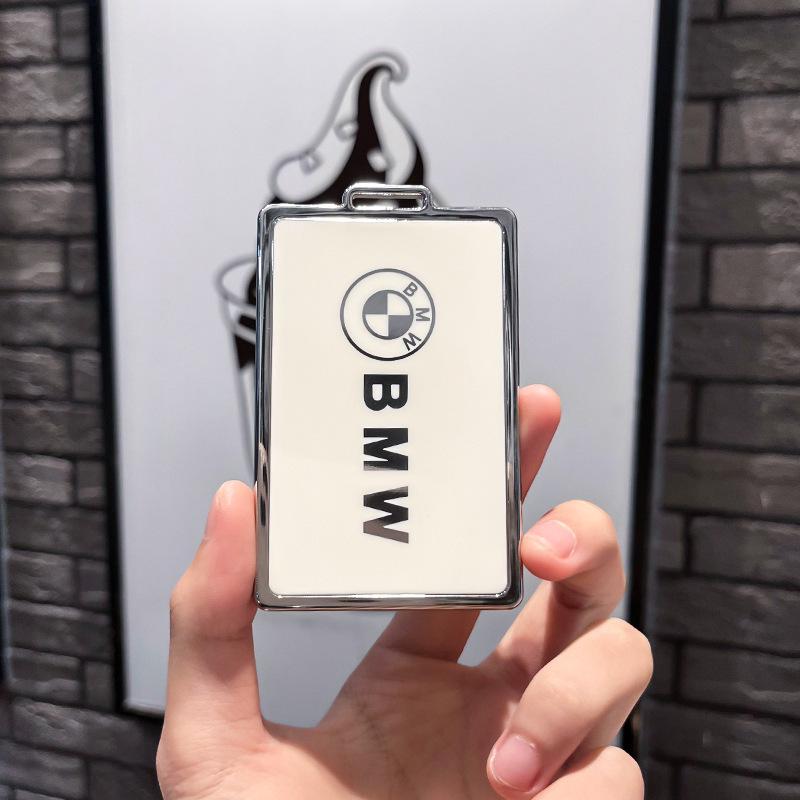 Премиальный NFC-чехол для ключей для BMW 5, 7 серии, X5, X7 - Высококачественный держатель для карт с пряжкой Standard