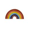Rainbow Geometric Pineapple Brooch – Cute Cartoon Drip Oil Design Alloy Badge