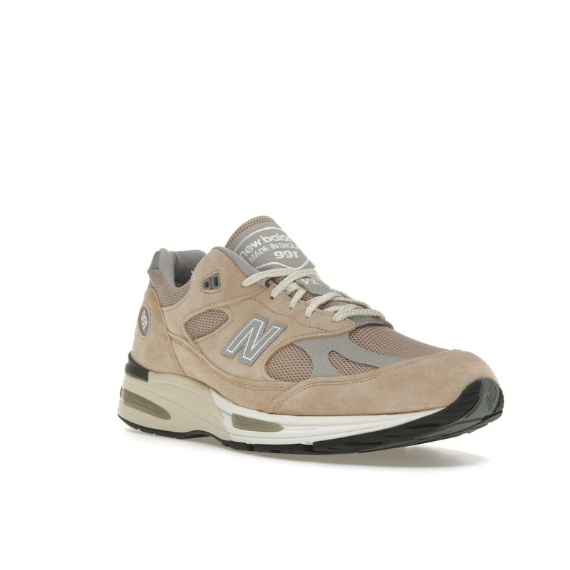 New Balance 991v2 Made in England Cuban Sand Unisex Sneakers Tan Harbor-Mist Silver U991BE2