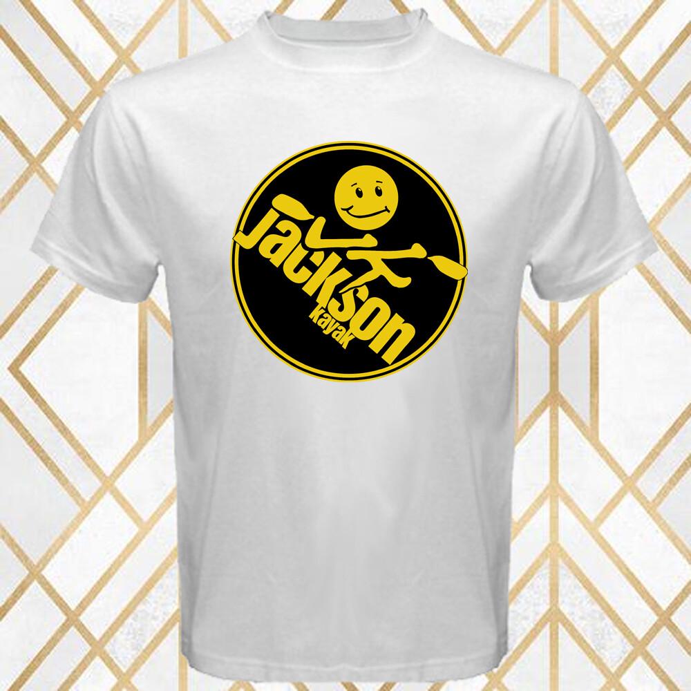 Jakson Kayak Boats Men s White T-Shirt Size S 3XL XXL