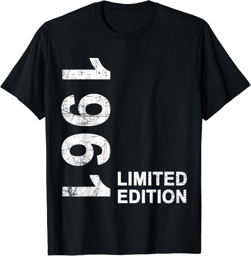 2025 new model Vintage 1961 Tees 63 Years Old 63th Birthday Gifts T-Shirt Men Clothing s Graph T Shirts Camisas Stre
