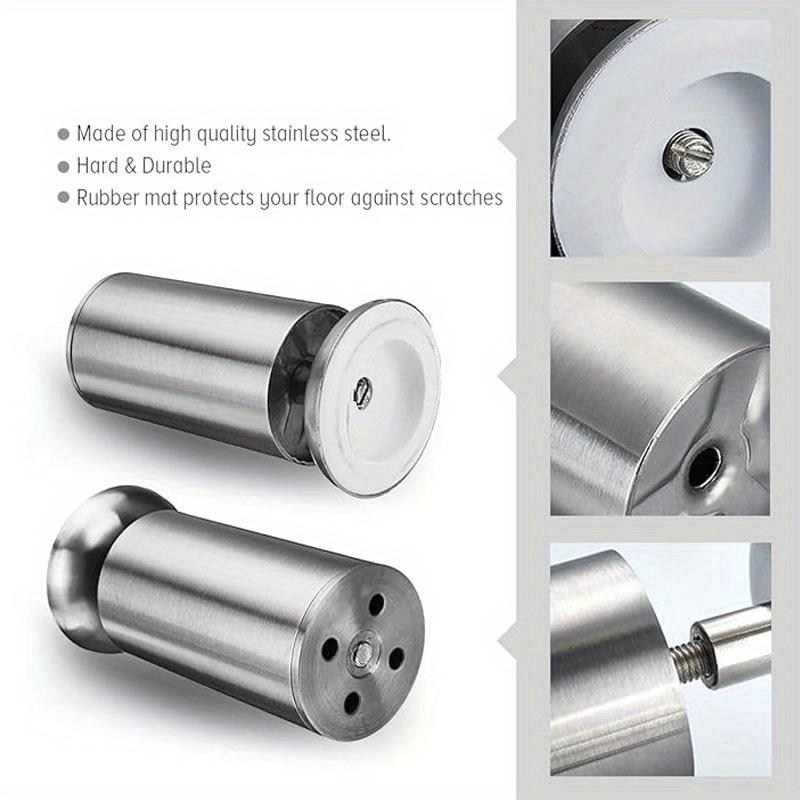 4 buc Picioare Metalice Reglabile pentru Mobilă, Picioare Cabinet, Suport de Înlocuire pentru Pat, Scaun