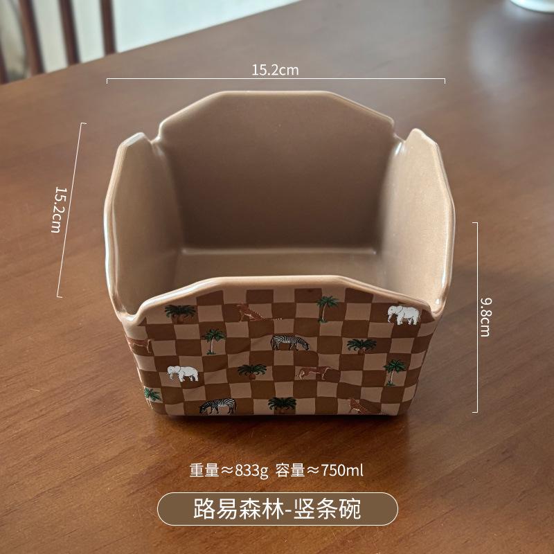 Keramisk snackstallrik, Vardagsrum soffbord, Torkad fruktfat, Snackstallrik, Förvaringskorg, Förvaringslåda, Fruktskål