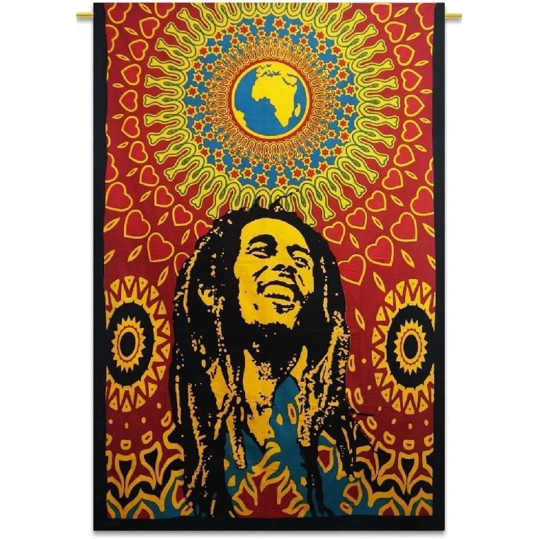 Rastogi Handicrafts Cotton Tapestry Indian Goddess Indian Deity 40" X 30" Poster Size Tapestry