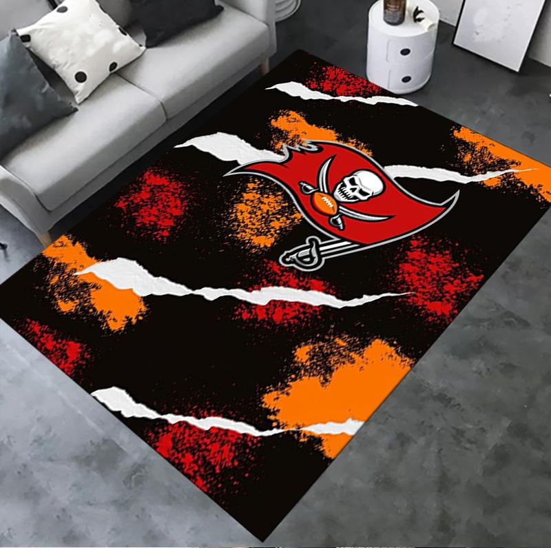 Tampa Bay Buccaneers Teppich für Wohnzimmer Schlafzimmer Zuhause Sofadekoration Kinder Spiel rutschfeste Bodenmatte