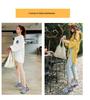 Women's Petite Mesh Breathable Platform Sneakers, Summer 2025 Fashion Casual Sport Shoes