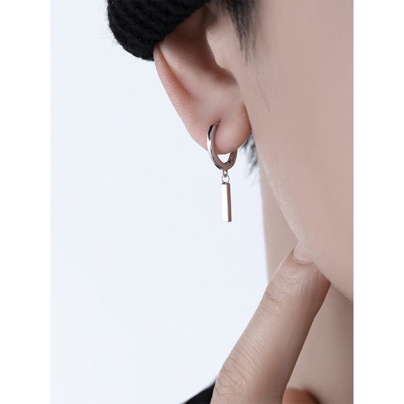 

S925 Sterling Silver Sauron Earrings Men s Trendy 2025 New Arrival Best Selling Fancy Earrings Stud Earrings Neutral Earrings Single