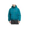 adidas Equipment Series SS25 Loose Fit Hooded Warm Sports Letter Duck Down Jacket Men Jacket Green KA7980
