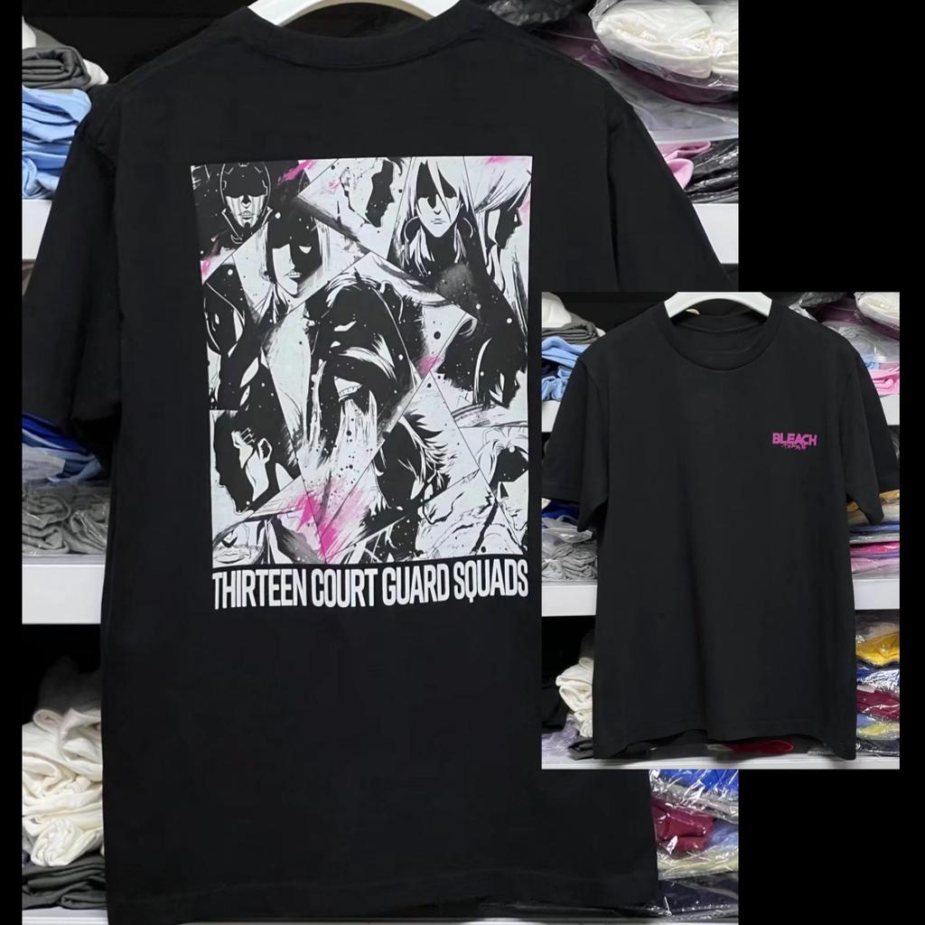 Best Anime Bleach Ichigo Kurosaki Graphic Cotton Tshirt Unisex Short Sleeve Fashion Brand Tee Luxury Casual Vintage Tees