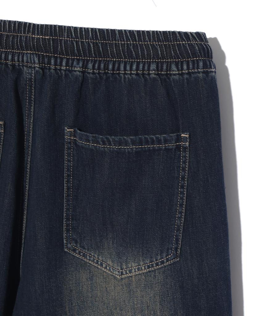 BUNKERBUSTER Cat Sand Washed Wide Denim Pants Mq6Du161_Dark Indigo