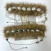Women'S Plush Belt  Trend Y2K Girls Girdle Versatile Jeans Accessories Faux Fur Patchwork Belt