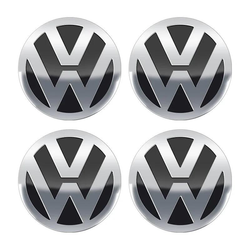 2026 Heiß Für VOLKSWAGEN VW 4 Stück 56/60/65/70/75mm Auto Radnabendeckel Aufkleber Emblem Für Volkswagen VW B5 GTI Golf 5 7 Caddy