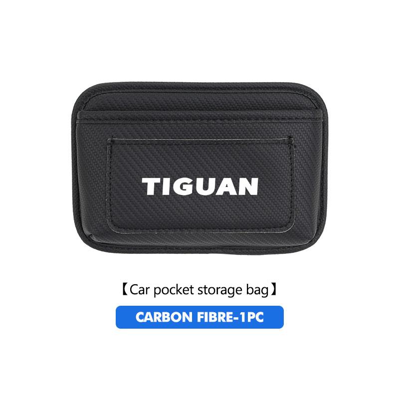For Volkswagen VW Car Storage Pocket Seat Back Side Door Hanging Bag Card Purse mk6 CC B5 B6 B7 Golf 4 5 6 7 Scirocco Sagitar 5HDSA