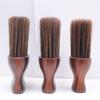 Rubber Wood Chipping Hairbrush Soft Brush Neck Brush Sharpening Fiber Hair Salon Hair Cutting Tools