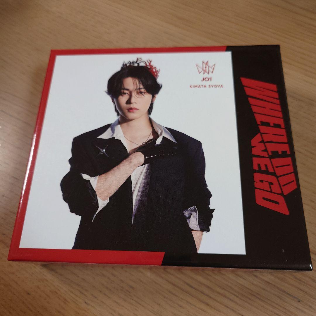 

[USED] JO1 WHERE DO WE GO Album with Storage Box, Kimata Shoya