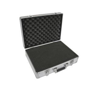 Valise en aluminium - marque - modèle - 455 x 330 x 152mm - gris