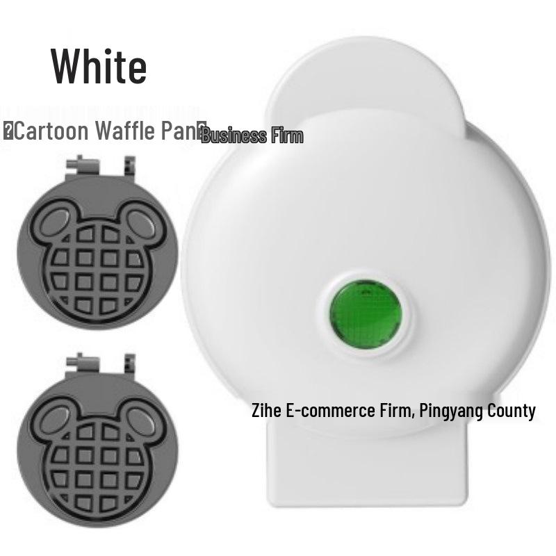 Mini Waffle, Bread, Crepe, and Sandwich Maker - All-in-One Breakfast Machine