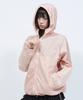 Lmr Floral Logo Crunchy Hooded Windbreaker Pink