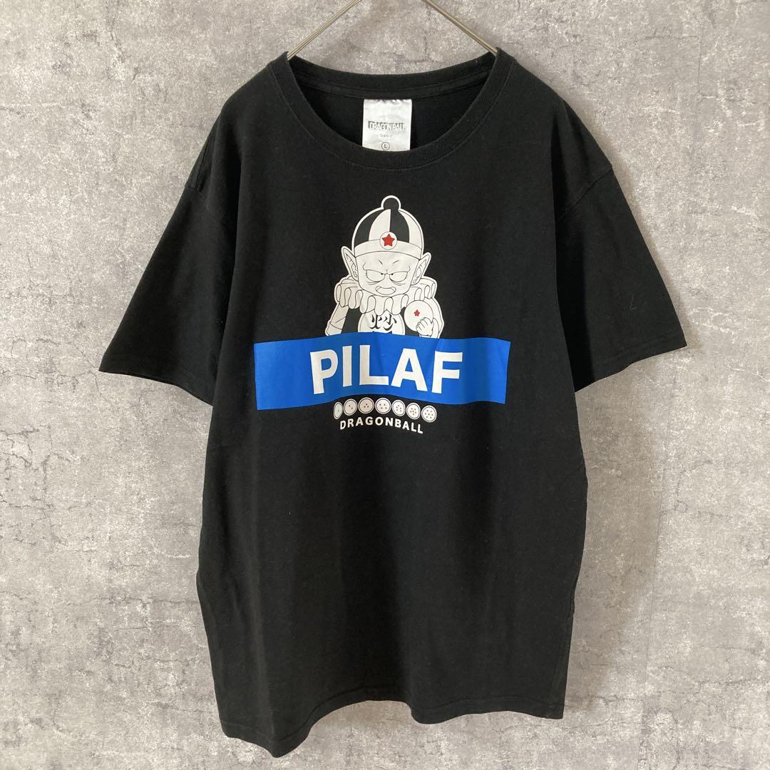 

[Б/У] Редкая футболка Dragon Ball Pilaf, размер L, черная, с короткими рукавами