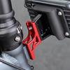 Raised Mount Bicycles Front Bag Carriers Block Extenders Conversion Seats Aluminum Alloys Bike Nose Light Converter