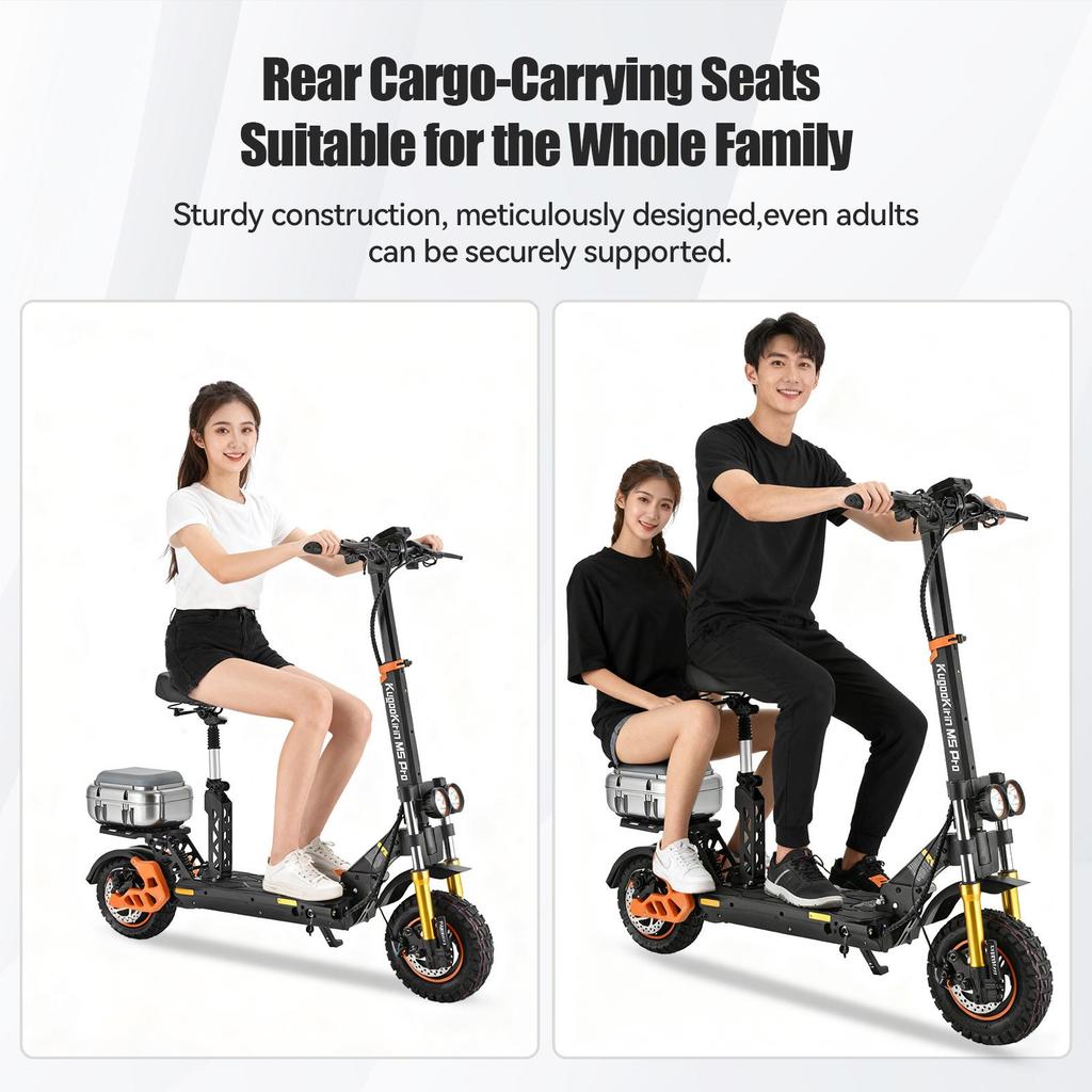 Middle East Electric Scooter Rear Trunk Seat Cushion for Kukirin KUGOO M5/M5PRO