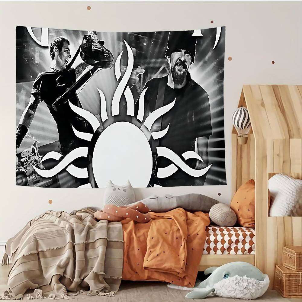 GGodsmack Music Tapestry Customizable Tapestries Of Various Styleswall Hangings Celebrity Photo Printingwall Hangings