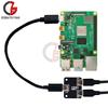 USB maitinimo skirstytuvas Raspberry Pi BliKVM PiKVM KVM Type-c sąsajai Maitinimo skirstytuvas Raspberry Pie 4 Usb 1/2 moduliui