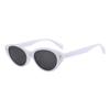 New Narrow Frame Cat Eye Sunglasses For Women With High-end Face And Small Uv-proof Trendy Sunglasses 77188
