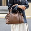 Lychee pattern Boston bag women's carry messenger bag
