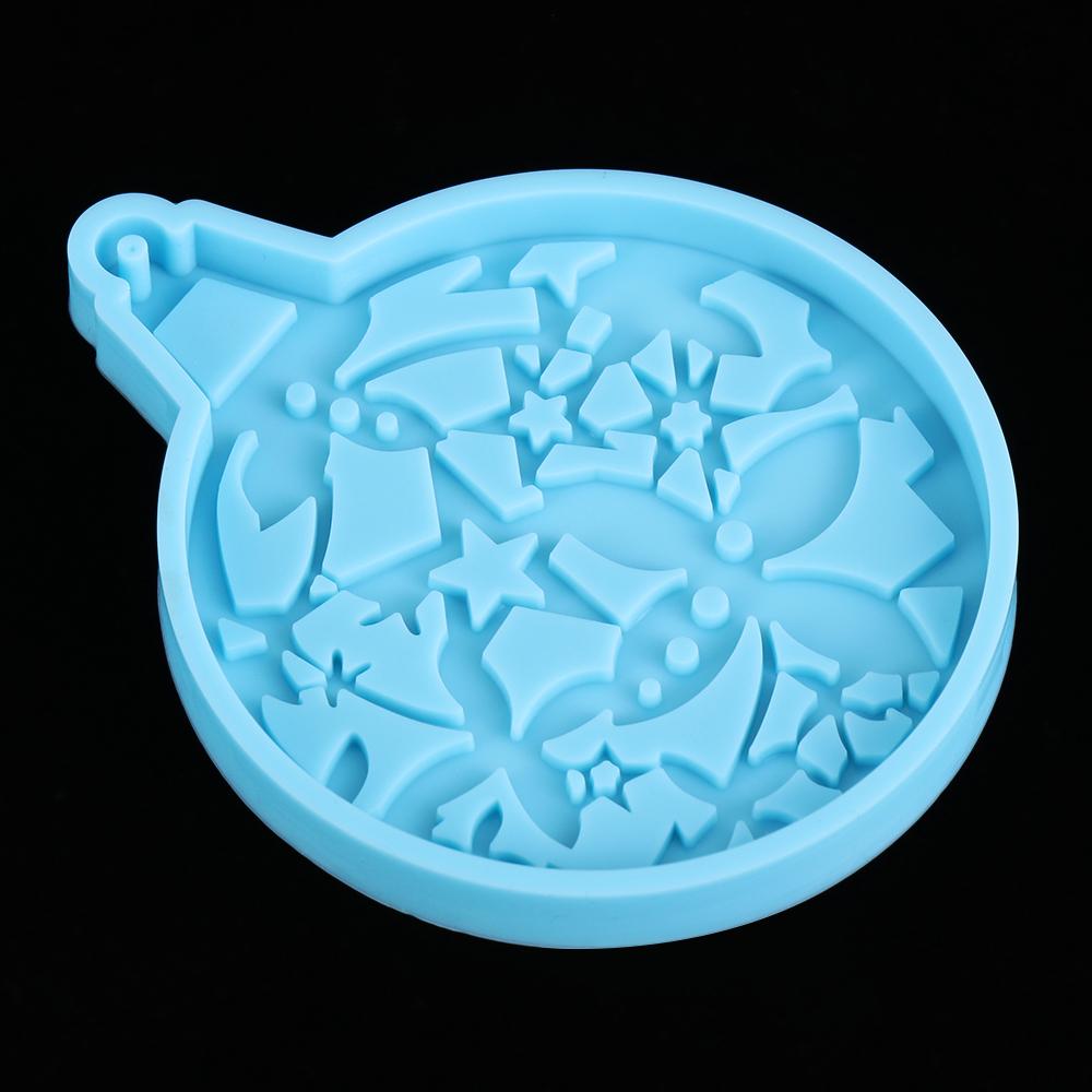 Pendant Clay Mold Cake Tools Jewelry Making Tool Silicone Moulds Keychain Molds Christmas Ball Mold