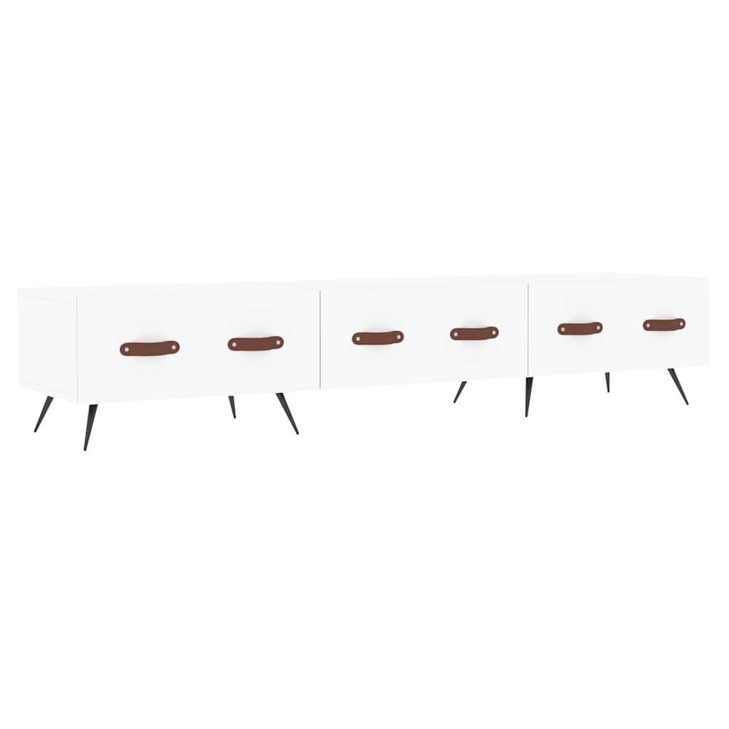 vidaXL TV-Schrank Weiß 150x36x30 cm Holzwerkstoff