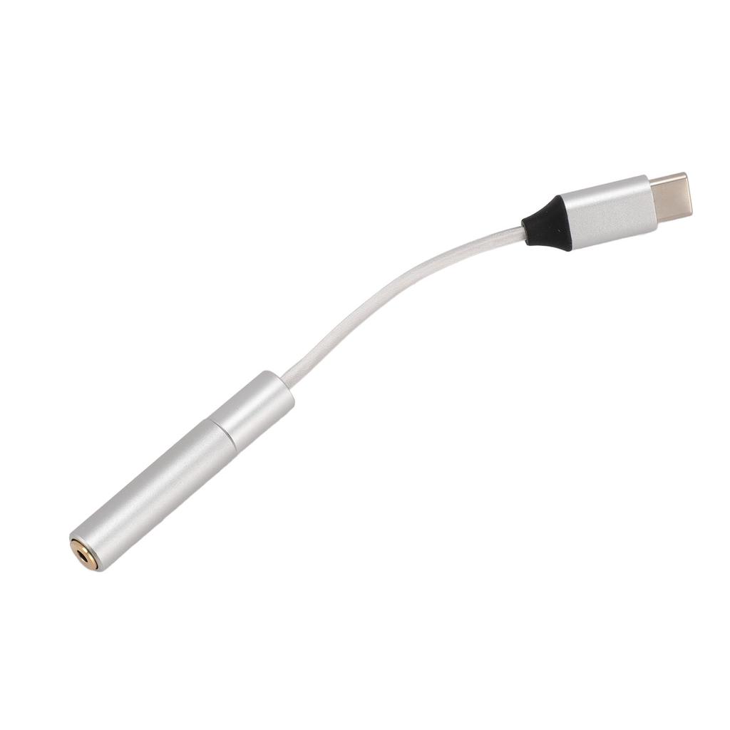 USB C to AUX Headphone Jack Adapter Support 32bits 384kHz PCM USB Type C to 2.5mm 3.5mm 4.4mm Headphone Jack Adapter