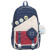 Children's Schoolbags Elementary School Girls Junior High School Students High School Students Color Block Boys Backpack